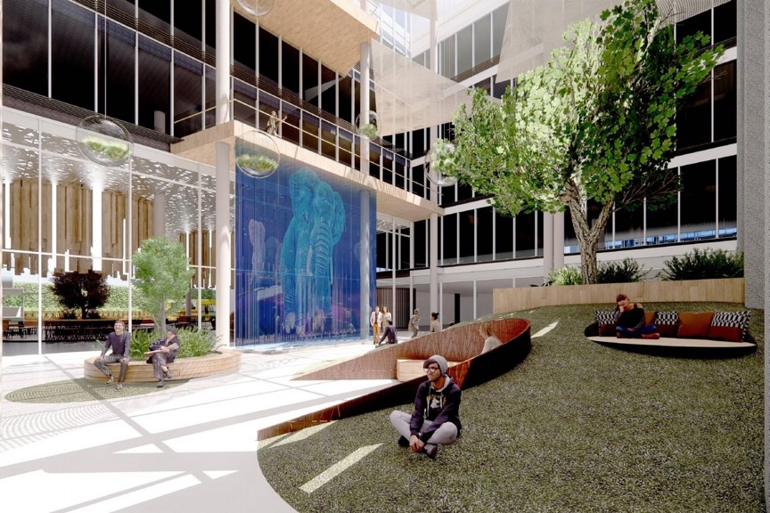 A building designed for well-being