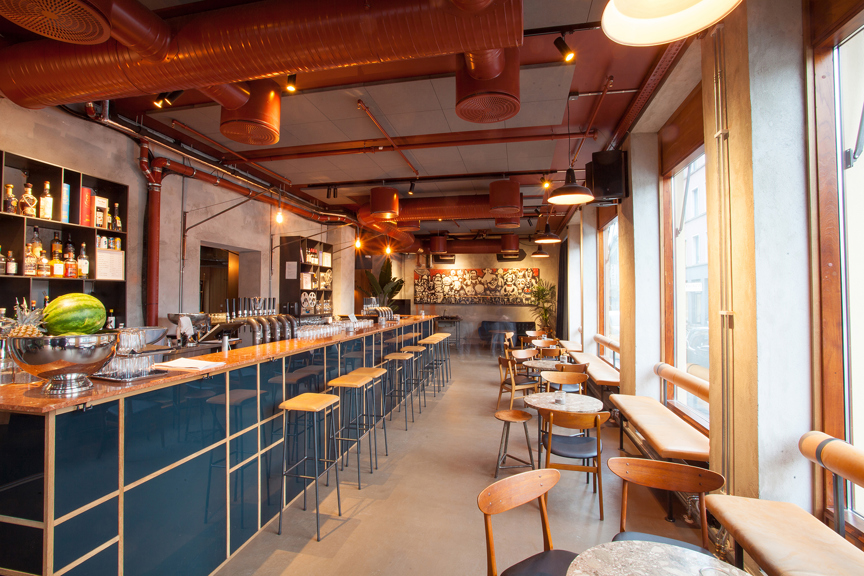 Old meets new in downtown Olso