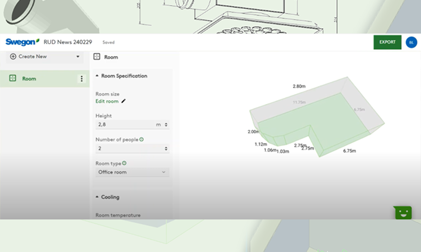 Yksilöllisten tilojen suurimmat ilmannopeudet oleskelualueilla